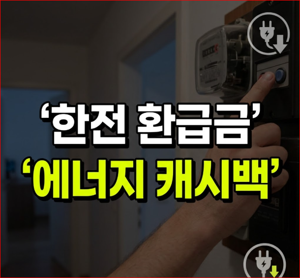 한전 주택용 에너지 캐시백