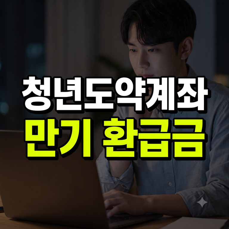 청년도약계좌 정부기여금 조회 만기 환급금