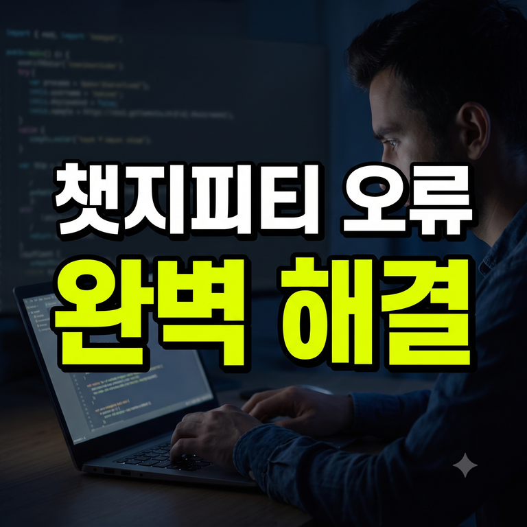 챗지피티 오류 코드 500 404 해결 완벽 가이드