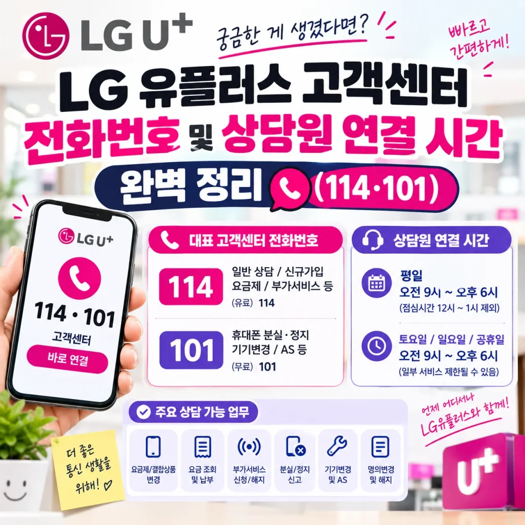 LG 유플러스 고객센터