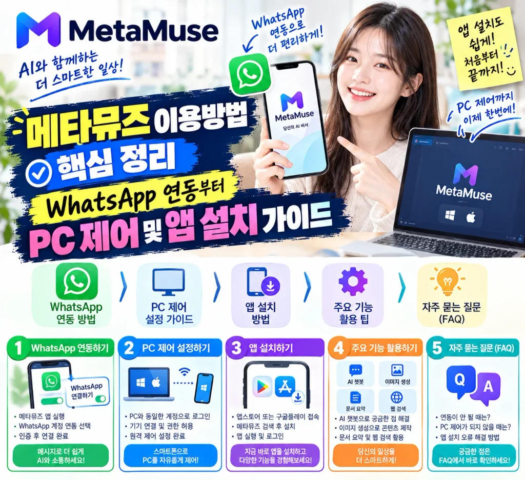 메타뮤즈 이용방법